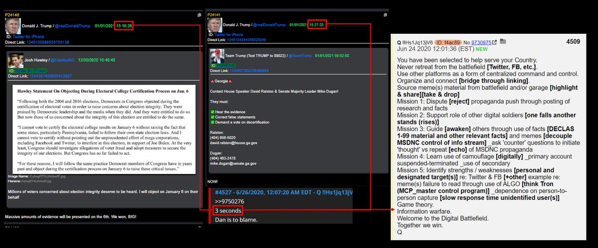 One was technically off by 3 seconds. Last I heard,  @DanScavino is to blame.REALLY Dan? You had one jobMaybe if he wasn't busy posting on a million social media sites, he'd of had more time to practice. I'm just sayin'...