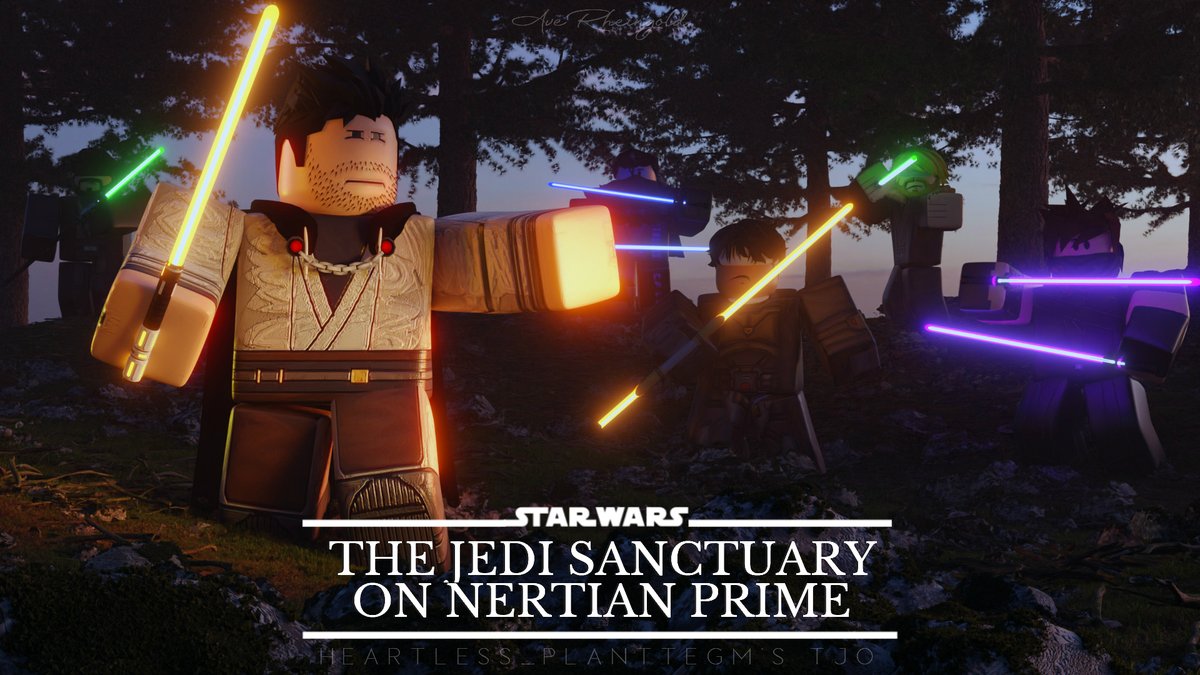 Finally back, I think this is my first SW GFX. #roblox #robloxart #robloxdev #robloxgfx