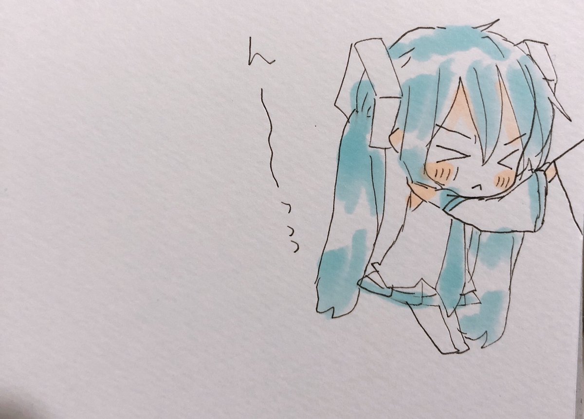初音ミク 「?‍♀️? 」|sakiのイラスト
