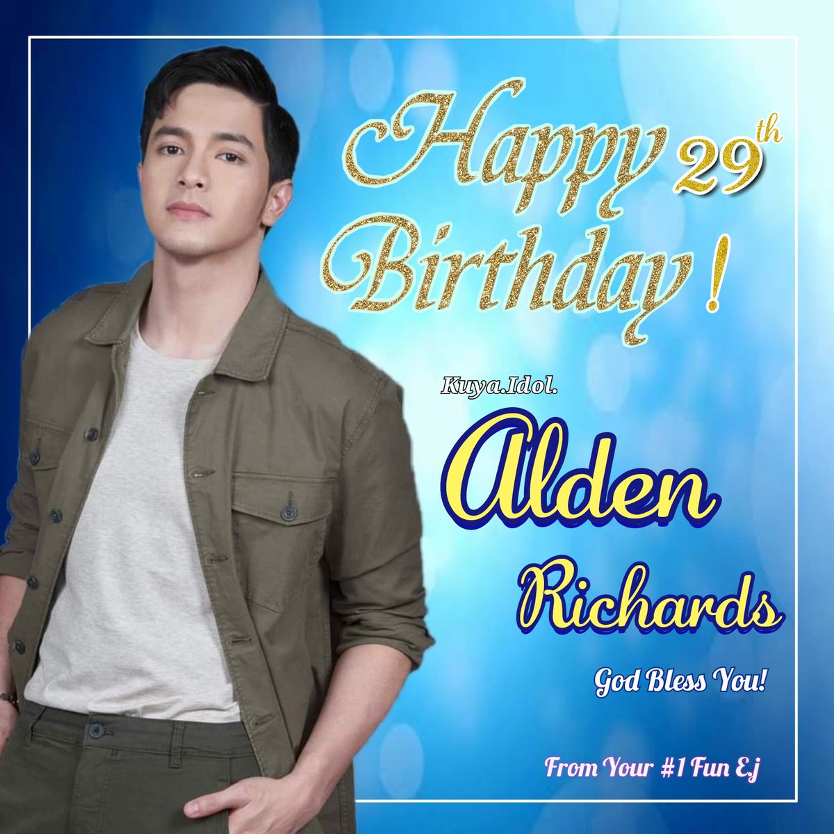 ErwinJohnMendo1's tweet image. @aldenrichards02 Happy and Blessed Birthday! Kuya.Idol. #SolidFun