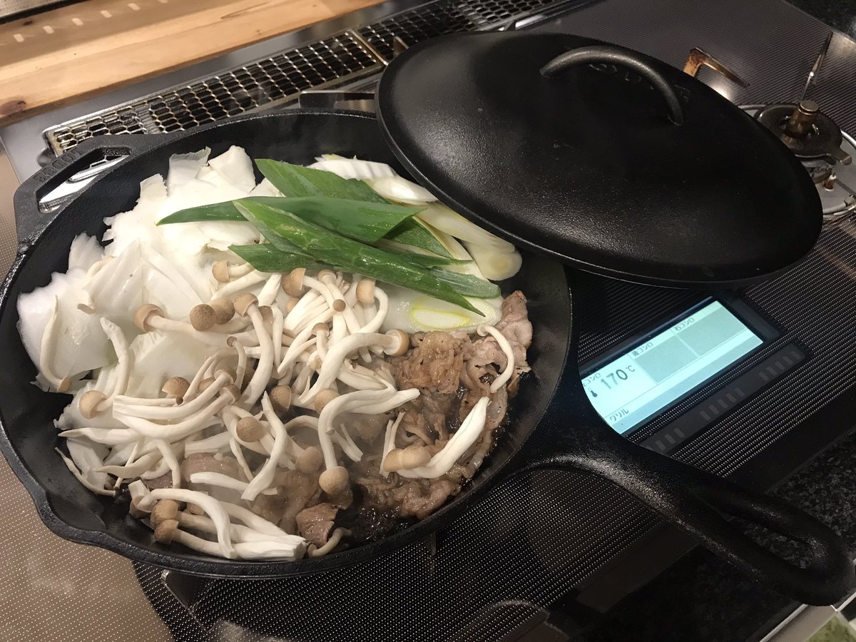スキレットすき焼き スキレットすき焼き
