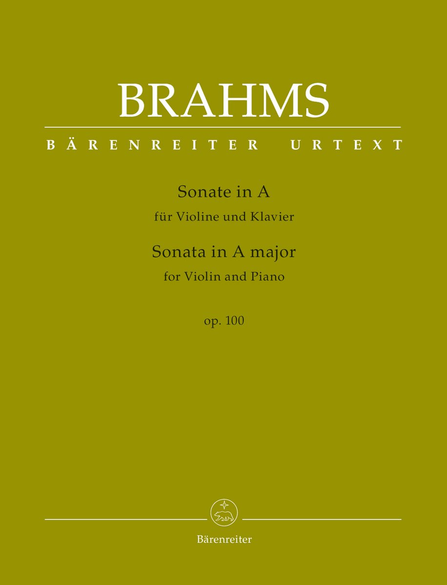 Johannes Brahms (1833-1897)Violin Sonata in A major, op. 100