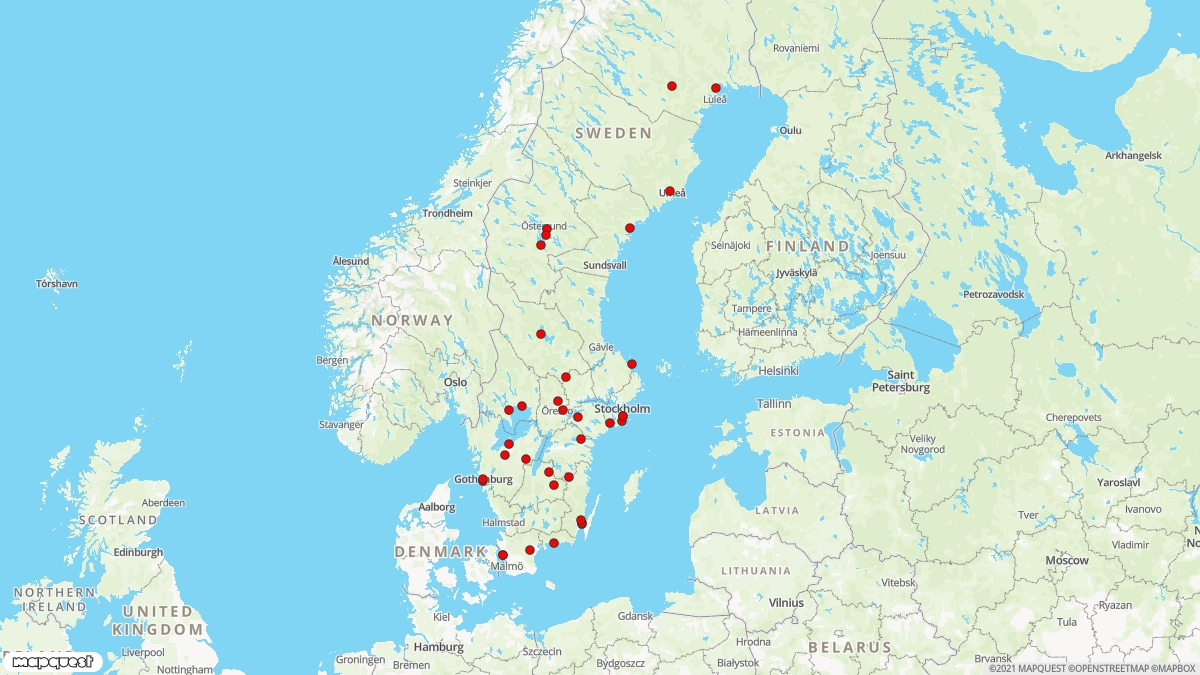 TrafikOlyckan's tweet photo. 2021-01-01 rapporterades 35 olyckor till trafikverket. Det är en trafikolycka var 41 minut. Tillsammans orsakade dom stora eller mycket stora störningar på vägnätet under 49 Timmar 54 och minuter #Trafik #Olycka #Trafiklab #OpenData https://t.co/LZYiasrlJo