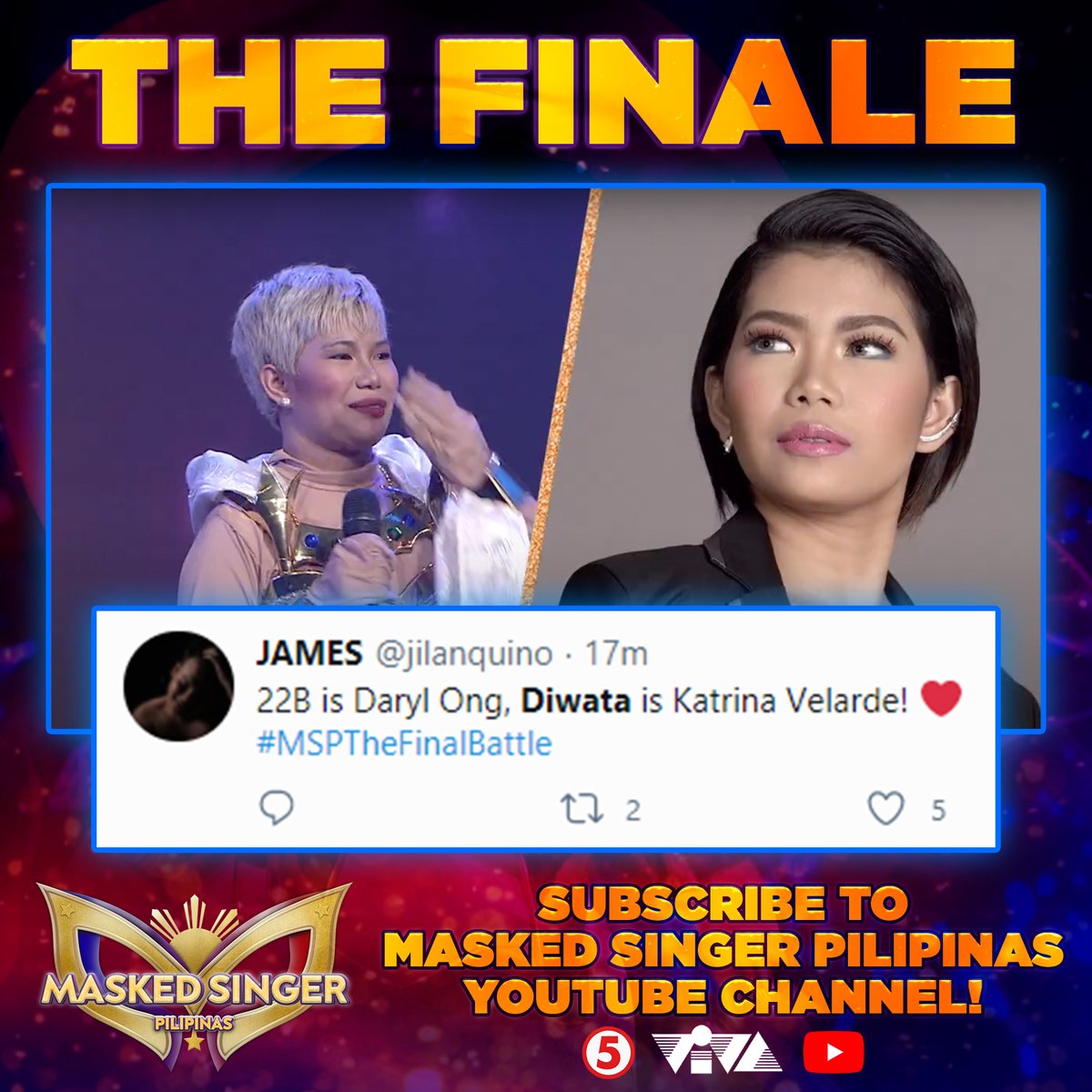 MaskedPilipinas's tweet photo. Nabitin ka ba sa mga pa-high notes ni mamshie? Catch more of Diwata's amazing birit moments sa https://t.co/IfNW0hDV9Q https://t.co/wDT8UIHnGZ