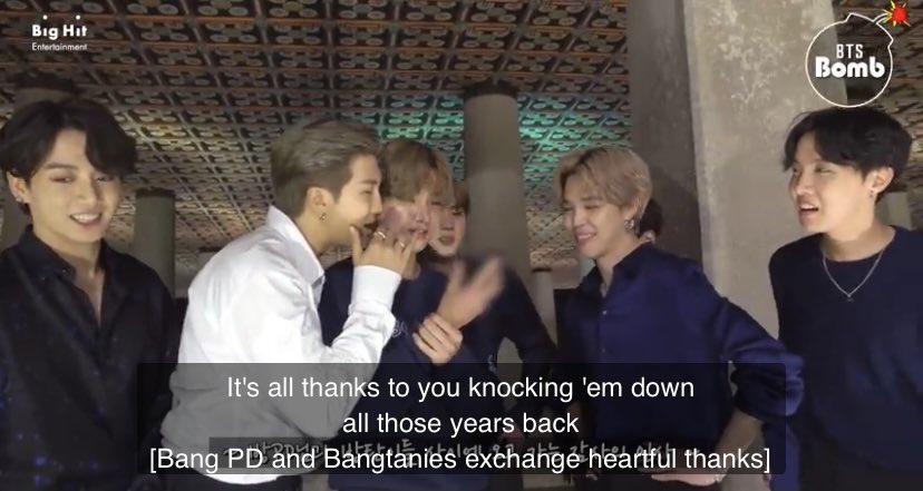 10. I know some of you hate to hear this and will call me a company stan for it, but Bang Pd isn't really the fairytale villain y'all made him out to be to fit your victim fantasy. But will you listen to the boys or some random mantis on the internet?