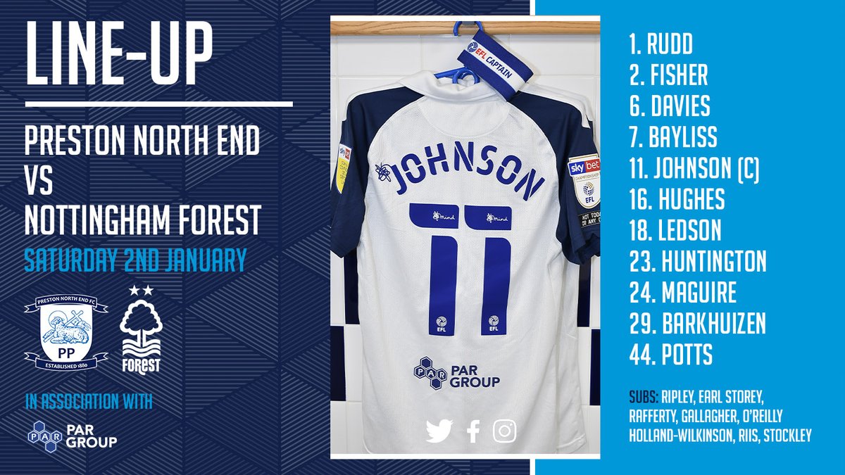 pnefc's tweet photo. ๐ TEAM NEWS: This is how we line up today! ๐
Three changes from the win over Coventry City.
โก๏ธ Bayliss, Ledson, Potts
โฌ
๏ธ Earl, Gallagher, Browne
Alan Browne misses out through injury this afternoon.
#COYW #pnefc https://t.co/LlNeGLkE7m