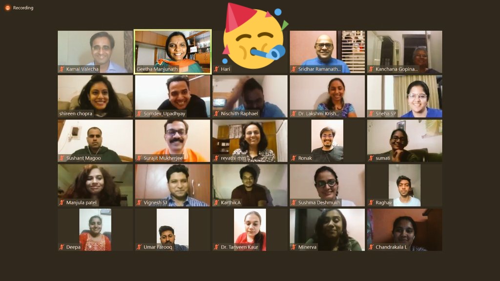 niramaianalytix's tweet photo. Today Niramai team celebrated their 4th anniversary in a fun-filled info-rich virtual event. We take this opportunity to thank all our supporters 🙏 https://t.co/Ow5wwnEasf