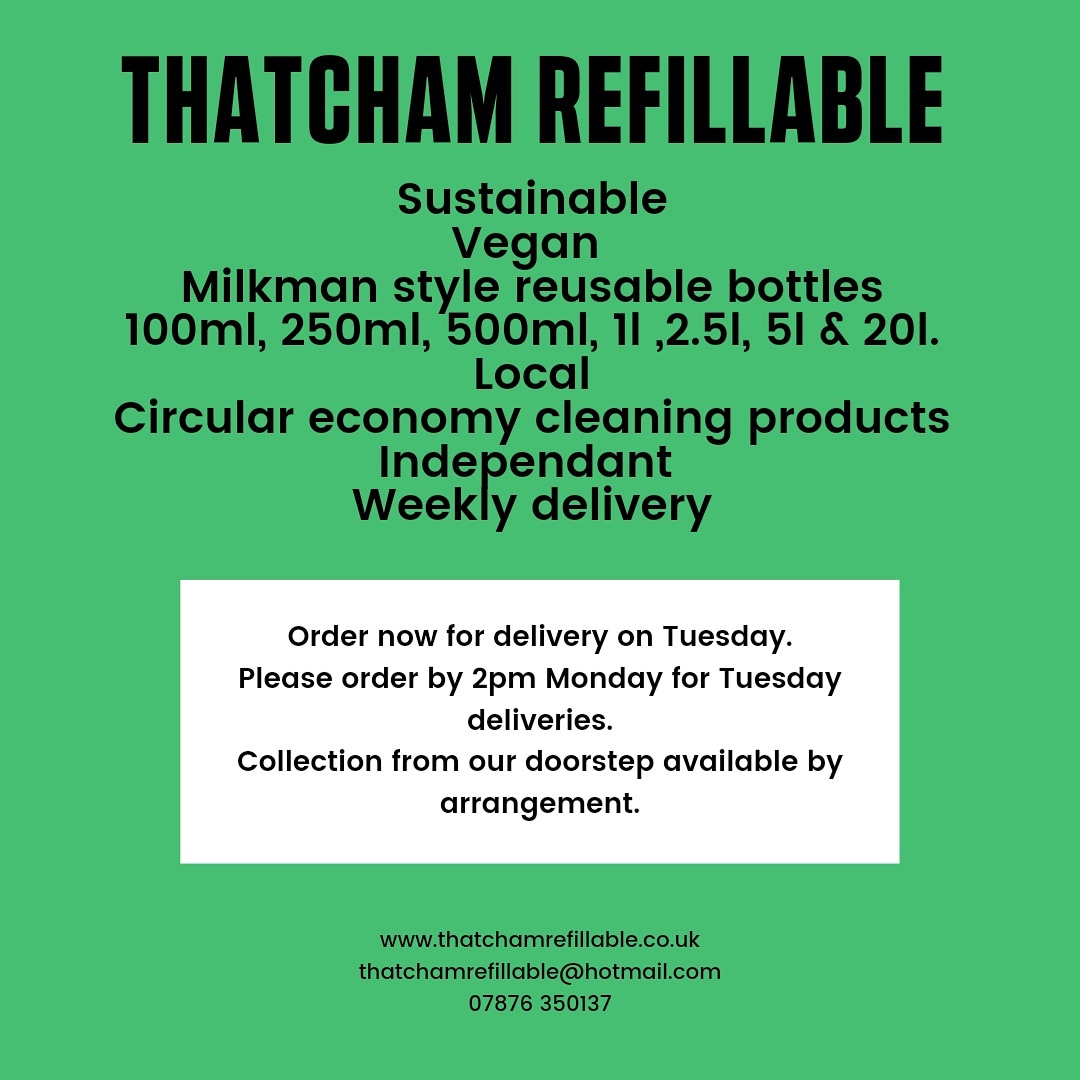 #thatcham #newbury #westberks #refill #reuse #vegan #sustainable #togetherwecanmakeadifference