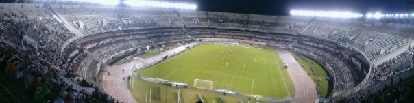10/05/2009: I was in Buenos Aires at the end of a modest two-month backpacking trip with a school friend. We went to a half-empty El Monumental to see 5th-placed River draw 1-1 with Lanús: one of those inconvenient draws when fighting the Ghost of the B.  https://www.transfermarkt.com/spielbericht/index/spielbericht/946217