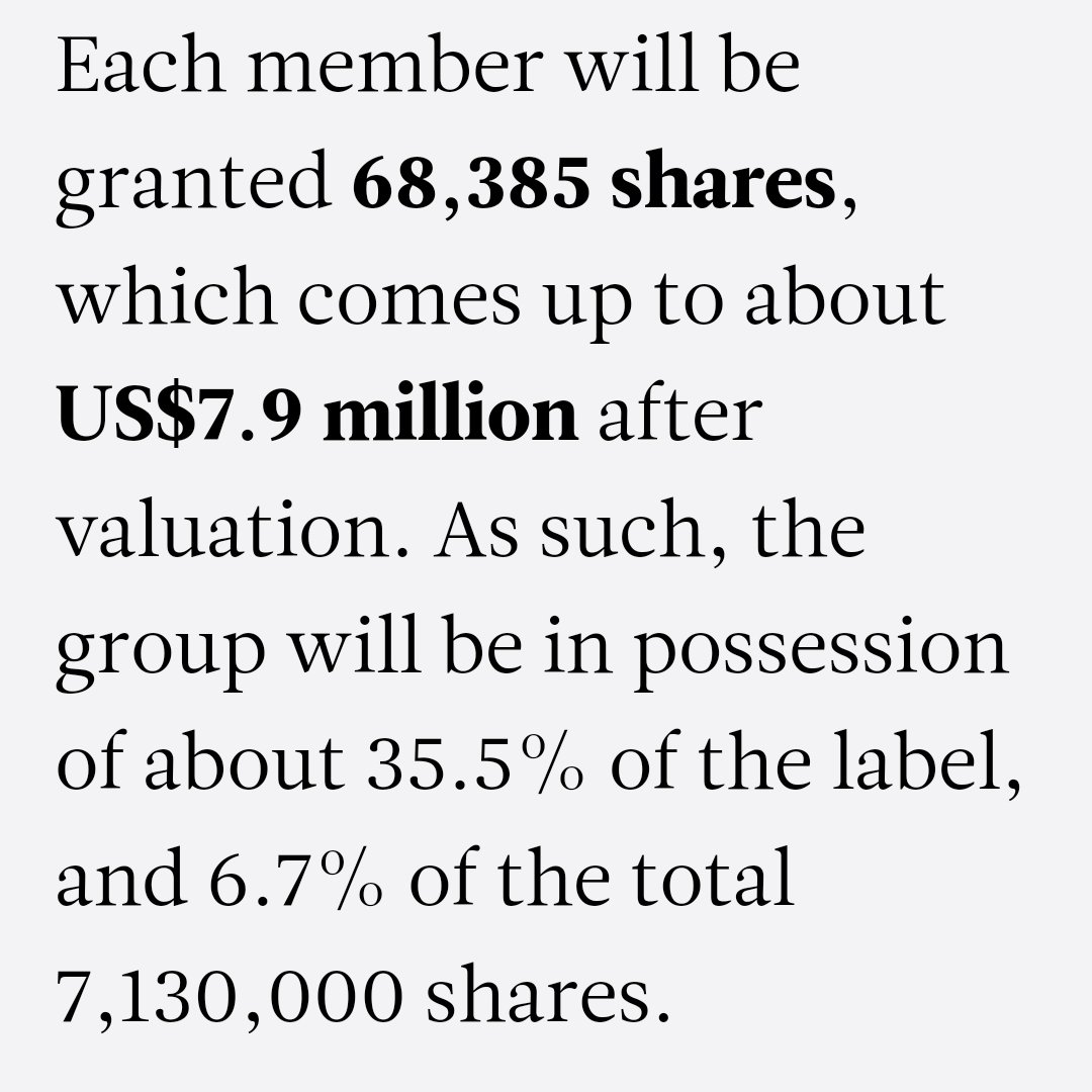 2. They became major shareholders of bh this year. That's a pretty big deal and claiming they have no say in what they do, is simply defamation atp. Obviously constructive criticism is fine, but they are business men, not dolls. So think about that the next time you say “f/k bh”.
