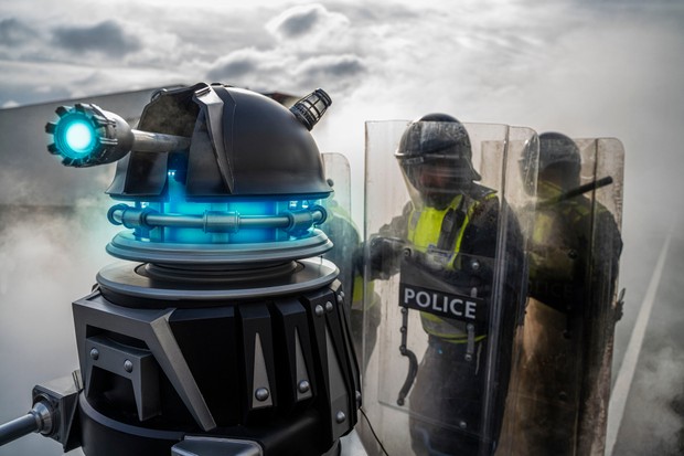 Let’s do some  #tweetnotes on  #DoctorWho — Revolution of the Daleks.In short: A adequate sequel to last year’s Resolution. Struggled to be about any of the things it aimed at — instead being mostly about the villain. But hey, Daleks shooting at other Daleks…briefly!