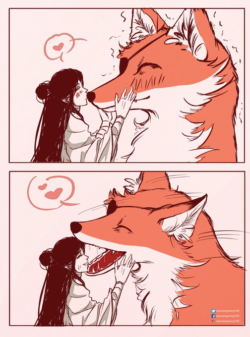 Moah moah ta~
亲一口～
(*/ω\*)
#花怜 #hualian #天官赐福 #tgcf 