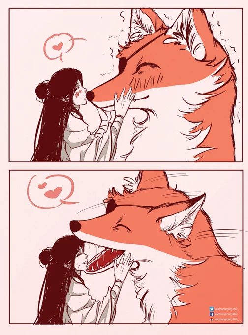 Moah moah ta~
亲一口～
(*/ω\*)
#花怜 #hualian #天官赐福 #tgcf 