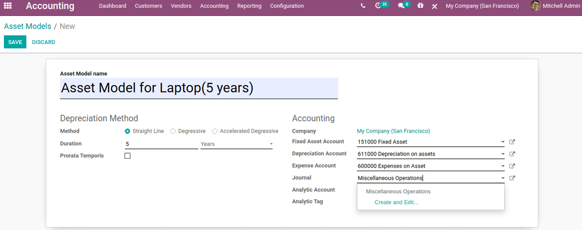 Odoxsofthub's tweet photo. #odoo 14 provides the feature of "Asset model" and "Asset creation" to manage the assets in a company and no longer uses "Asset Category".
#erp #odoo14 #odoo15 #odoxsofthub #teamodox #managementsoftware #business #assetmanagement #odootips #odoofeatures https://t.co/6g5jHsKdpj