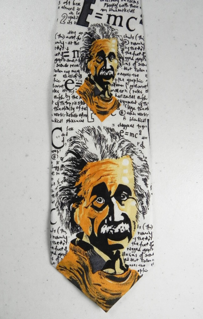 Albert Einstein Necktie E=mc2 Theory of Relativity Novelty Tie White Grey Gold https://t.co/NiXb0JFQkz @eBay #clothing #shopsmall #mensfashion https://t.co/zxyh0t1sBE