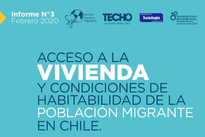 #Hitos2020: Conoce el informe Acceso a la vivienda y condiciones de habitabilidad de #migrantes, elaborado junto a  <a href="/TECHOChile/">TECHO-Chile</a> y <a href="/CentroVives_UAH/">Centro Vives UAH</a>, descárgalo aquí ow.ly/WSLW50CWrNy o en la sección publicaciones de migracionenchile.cl