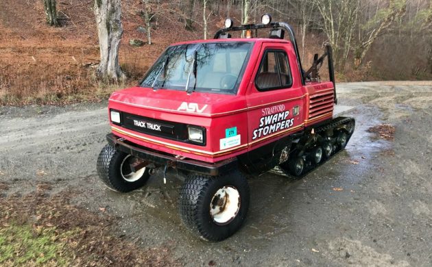 barnfinds's tweet image. For $6,000, would you have a use for this Track Truck? Have any of you seen one before?  -&amp;gt; barnfinds.com/half-man-half-…