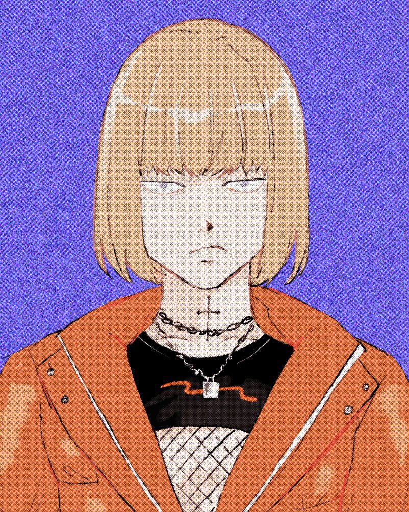 「顔つぶれてるからアップのせちゃお 」|とのイラスト