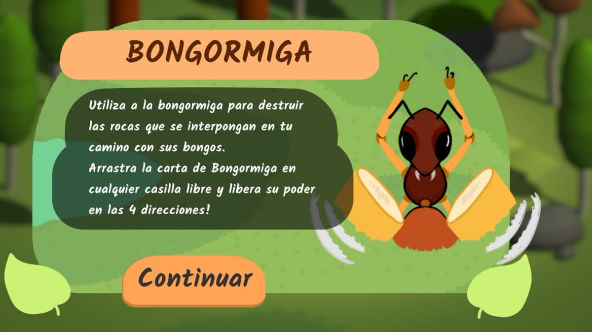 PalmeritaGames's tweet photo. ¡La bongormiga trae el ritmo racatanga a #ElJardin! https://t.co/fKHS8iNKTo