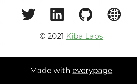 everypagehq's tweet photo. Here's a quick tip: to update your copyright on your site, just create a new version and publish 🎉 https://t.co/TdUxsa3gc7