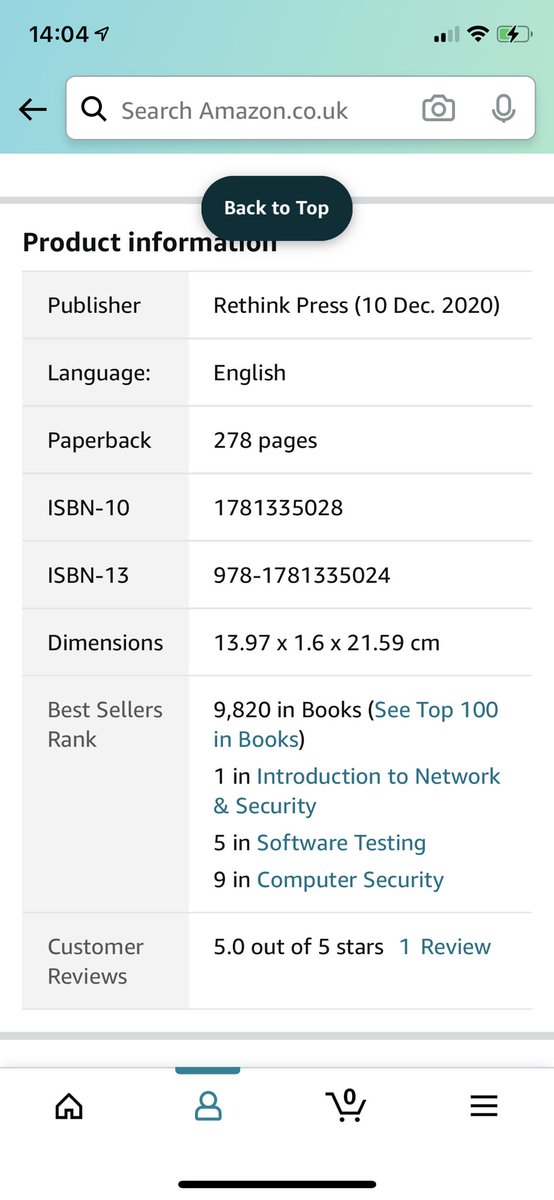GlennDynaminet's tweet image. Yessssss! Number one Amazon best seller!! 😁 #DevSecOps #CyberSecurity #amazonbooks @RethinkPress @Dynaminet