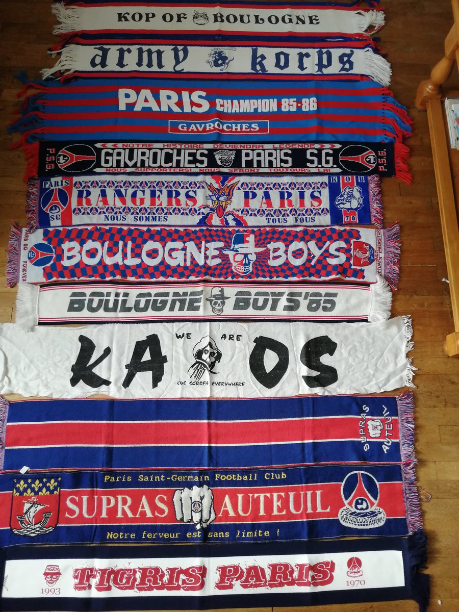 STB_KOB's tweet photo. Une autre collection impressionnante #oldschool #Echarpes #KOB #BB85 https://t.co/Qk0mxXFbgG