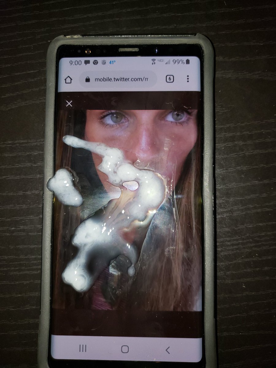 GivingCum's tweet photo. @wild699 needed a hot load on that slutty face #cumtribute  #slut #cum https://t.co/PTTgTdi4pj