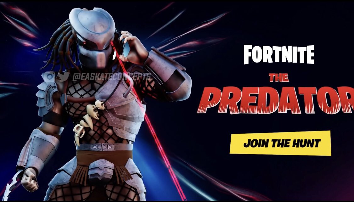 Fishsti28802058's tweet photo. The predator skin was leaked and supposed to be coming to fortnite soon. #Fortnite #Predator #Mystery https://t.co/JOH7W5Xdqp