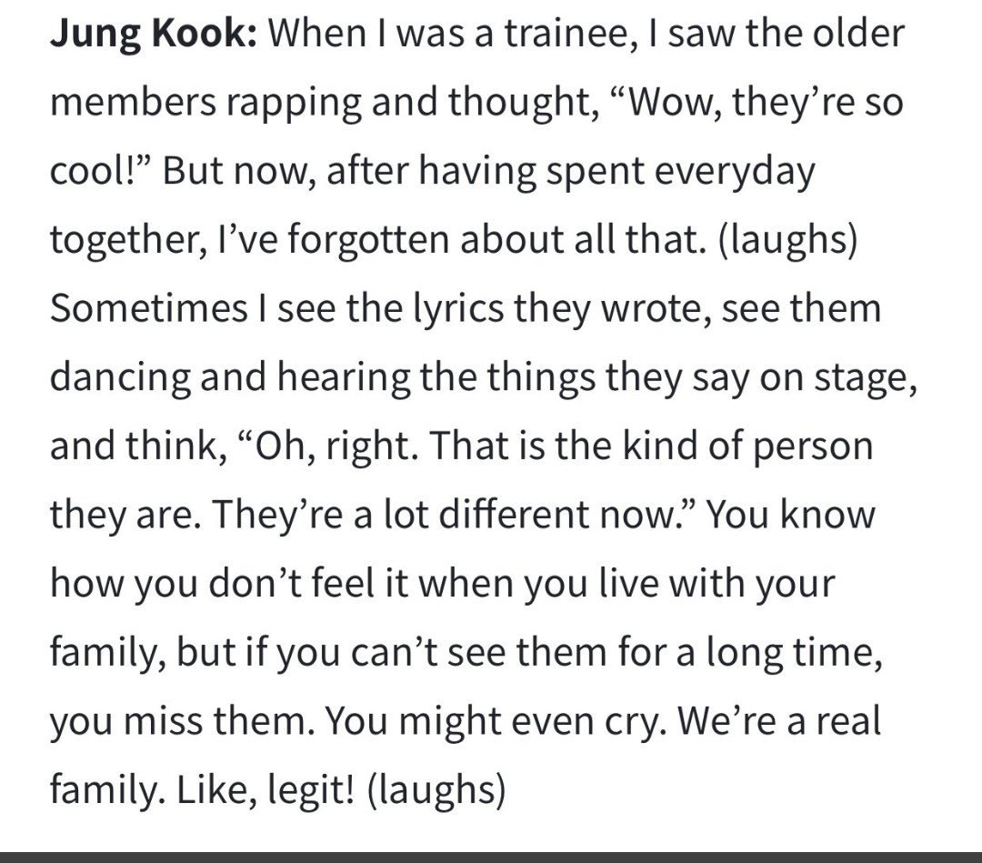 6. More important things they actually said about each other.