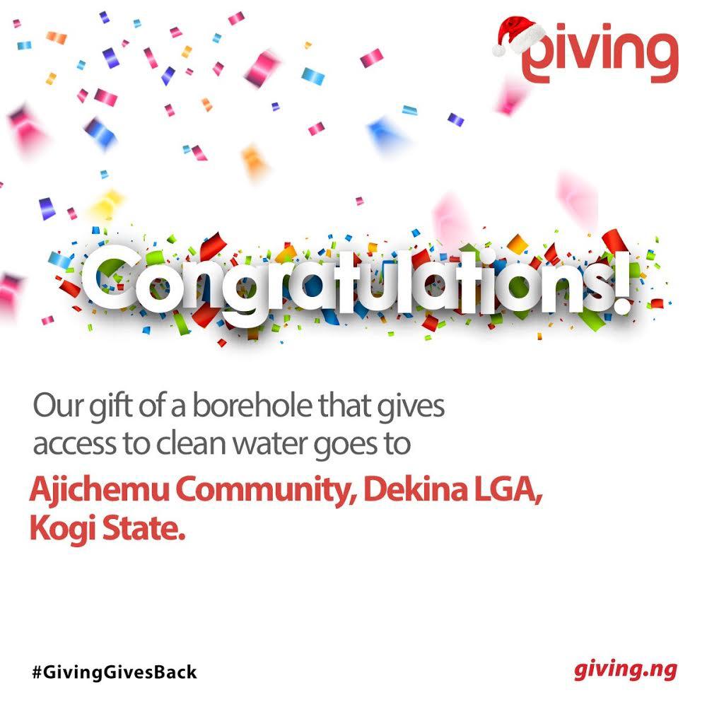 aproko_doctor's tweet photo. Congratulations to the Ajichemu Community, Dekina LGA, Kogi State they have been given a gift of a borehole to provide them with clean water courtesy of @Giving_ng
Thank you also for nominating them and RT and participating in the polls
#GiveWater
#GiveHope
#GivingGivesBack https://t.co/xXYrF9hEyw