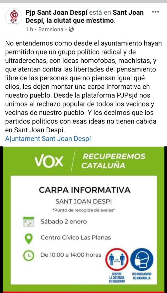 Ahir ens preocupava que aquesta publicació no fes CAP referència al racisme. Avui ens preocupa perquè l’han esborrada.

#StopVox #ProuRacisme