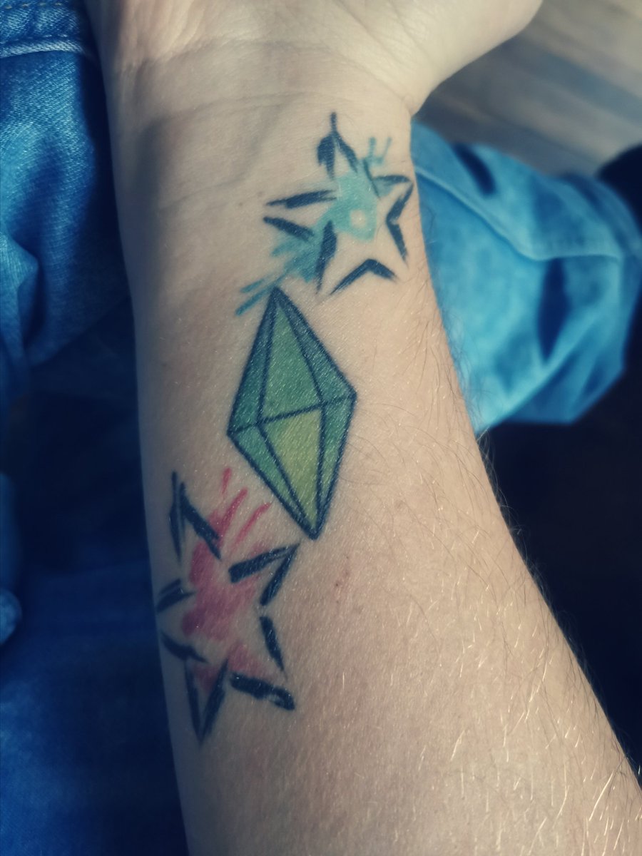 TrashTVTroll's tweet photo. β€οΈβ€οΈβ€οΈ #thesims #diesims #simstattoo πππ #plumbob #simsplumbob https://t.co/JPJjo6AzXH