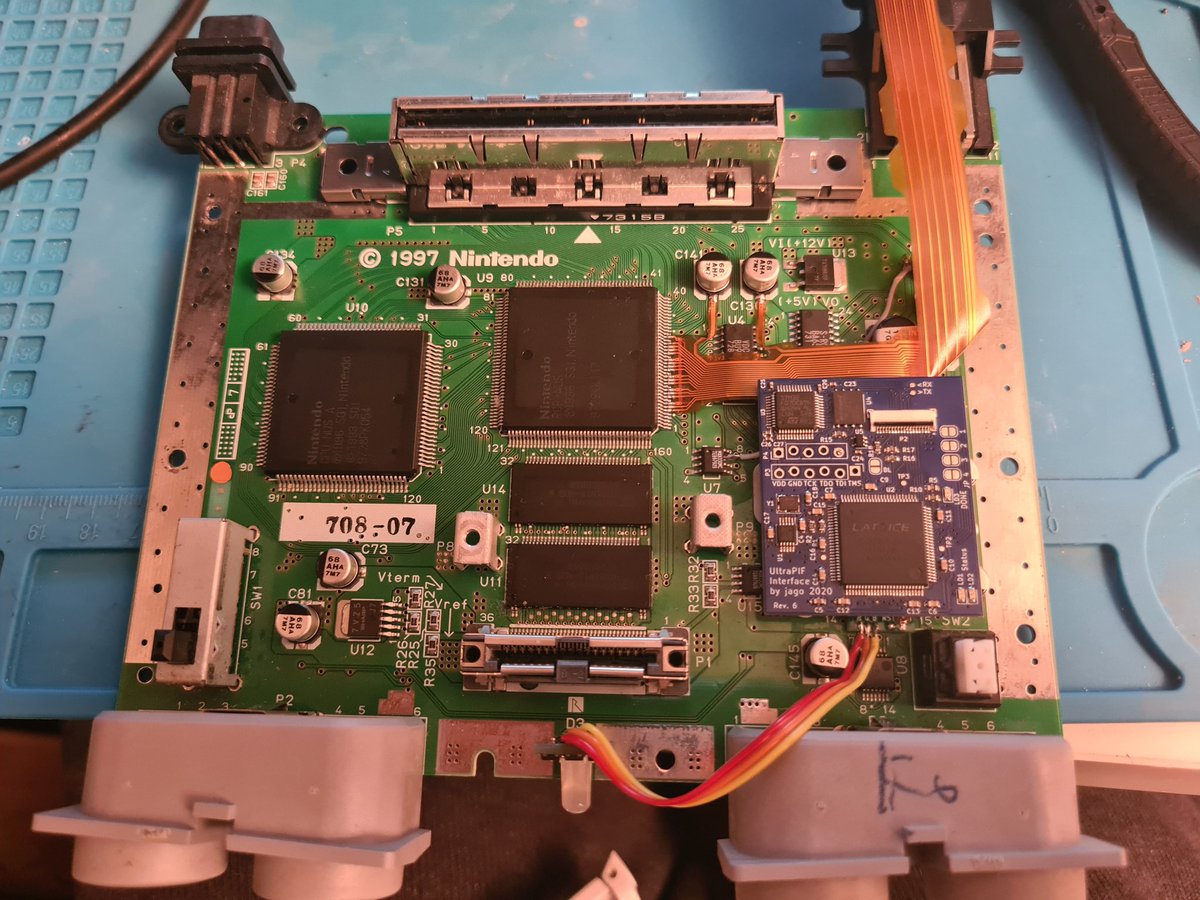 romainbrami's tweet photo. #UltraHDMI + #UltraPIF : le mariage parfait. Sûrement le dernier ultra hdmi que je toucherais. Si seulement Marshall était un peu plus consistant 🙄. #N64 #RETROGAMING cc: @Matt_RetroGamer @djpweb https://t.co/wGsRDzlm79