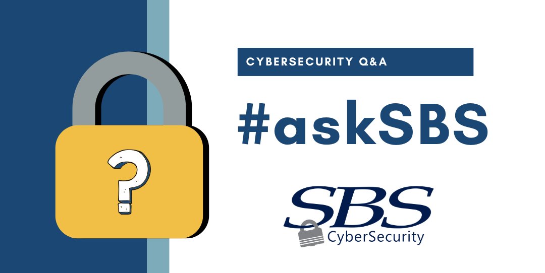 SBSCyber's tweet photo. NEW #AskSBS Blog: You asked, and our Chief People Officer, Jon Waldman, answered.
👉Question: What major #cybersecurity trends do you see in 2021? See what Jon says are the cyber trends you need to know about going into 2021. Read our blog here: https://t.co/vAkR53agFM https://t.co/HL778mNKb5