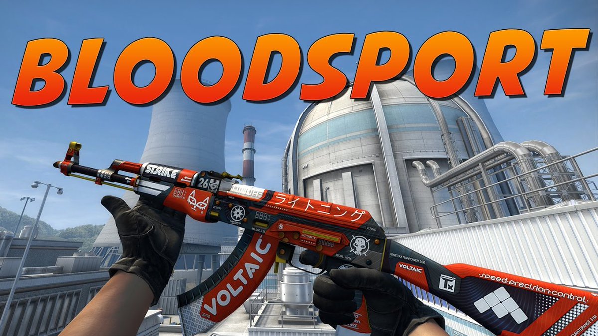 ⭐️AK-47 BloodSport  #CSGOGiveaway #1⭐️

To enter:

✅Retweet
✅Like and comment on this video: (PROOF!)
youtu.be/iHW4bk8w7dc

⏰Ends in 72hrs! GL!🍀