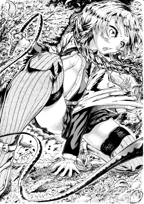 アナログ作画版の甘露寺蜜璃ちゃん(*`∀`)、 