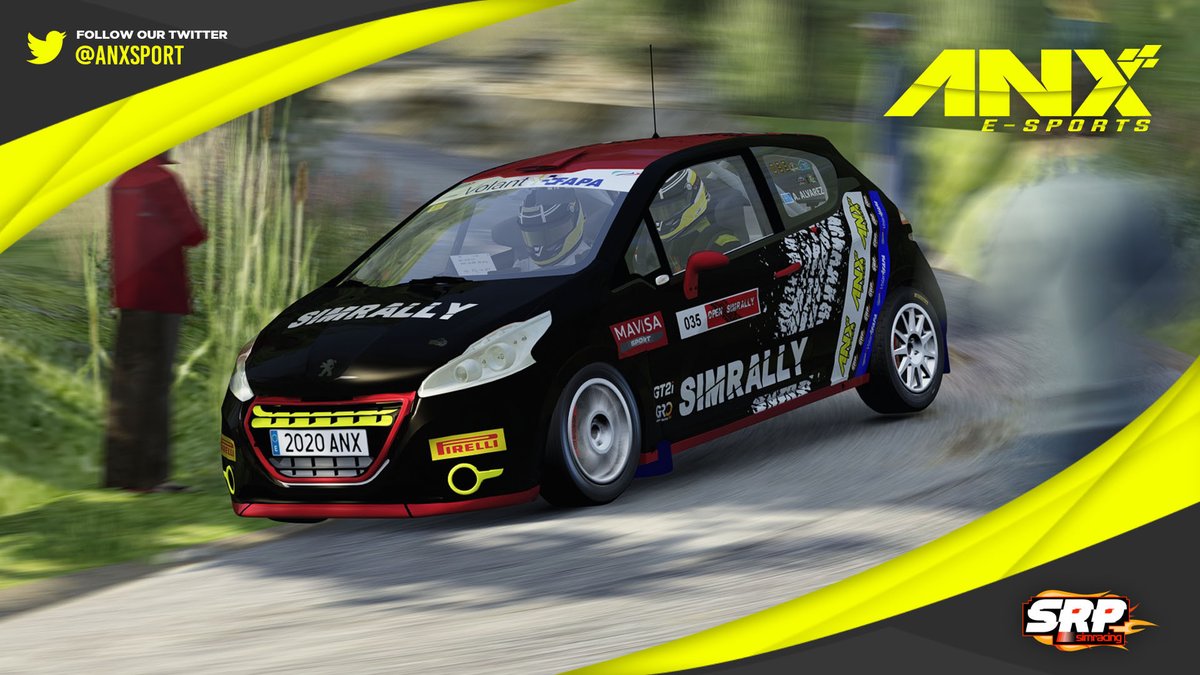 AnxSport's tweet photo. Primera prueba del año y ultima de #OpenSimRally @SIMRALLY_es. Despedimos el campeonato con 4 de los nuestros en #ElCardon 🇮🇨

🏎️@AlessVc5
🏎️@aitorpravia
🏎️@pardo__25
🏎️@rauldetramo

🗓️02/01

#YellowANX

@SimracingSrp https://t.co/14620zktpl