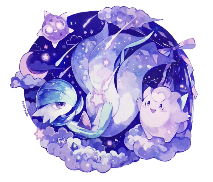 サーナイトのねがいごと
#pokemon #fanart 