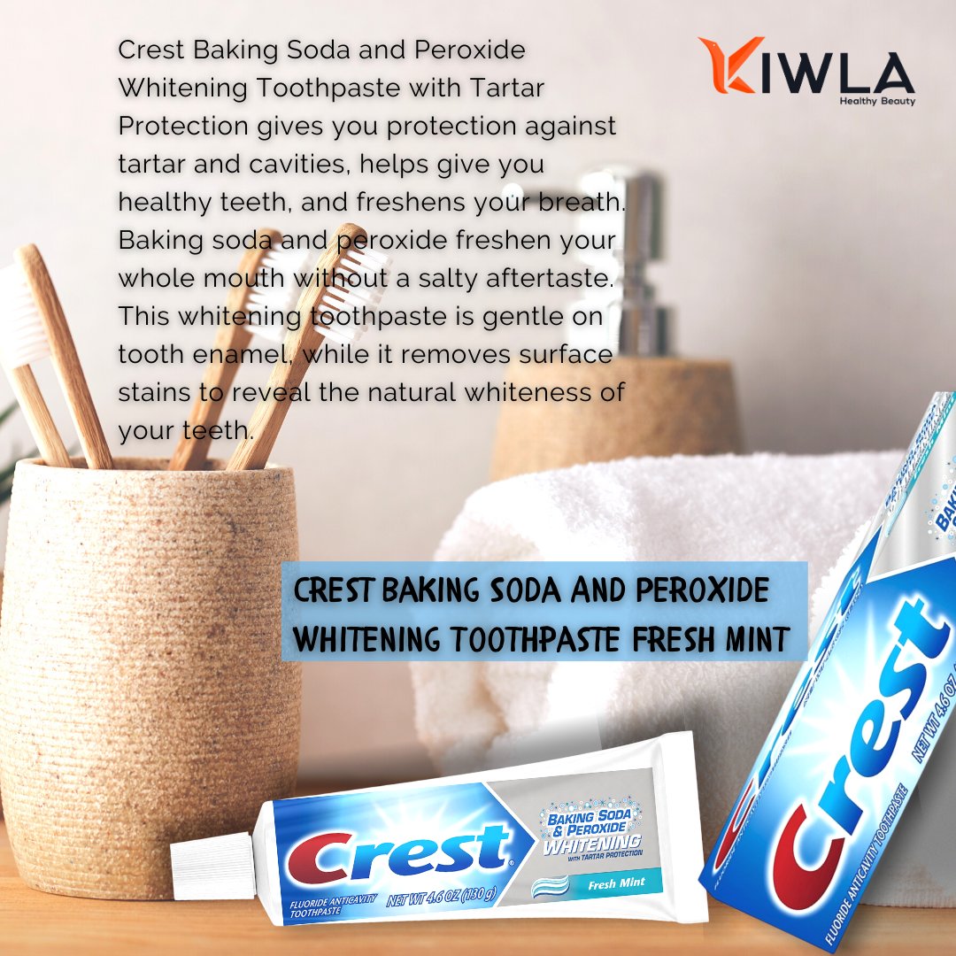 thekiwla's tweet photo. #toothpaste #crest #cresttoothpaste #crestpaste #toothache #tooths #baskingsoda #peroxide #whiteningtoothpaste #whiteningteeth #tarter #tarterprotection #morning #morningvibes #health #healthylifestyle #oralcare #oral #oralhygiene #oralhealth #healthybeauty
#thekiwla @thekiwla https://t.co/xCAhZlnDtv