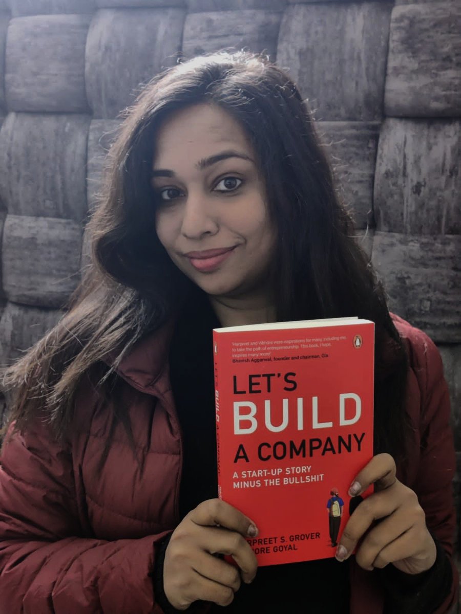 SurabhiDewra's tweet photo. #LetsBuildACompany - No Bullshit Story - Happy to Gift 10 copies of the book - buy it and send me ur Paytm no. May be can get @hsgrover &amp; vibhore to sign it to 😁 #GoodKarma https://t.co/DmBClerE1w