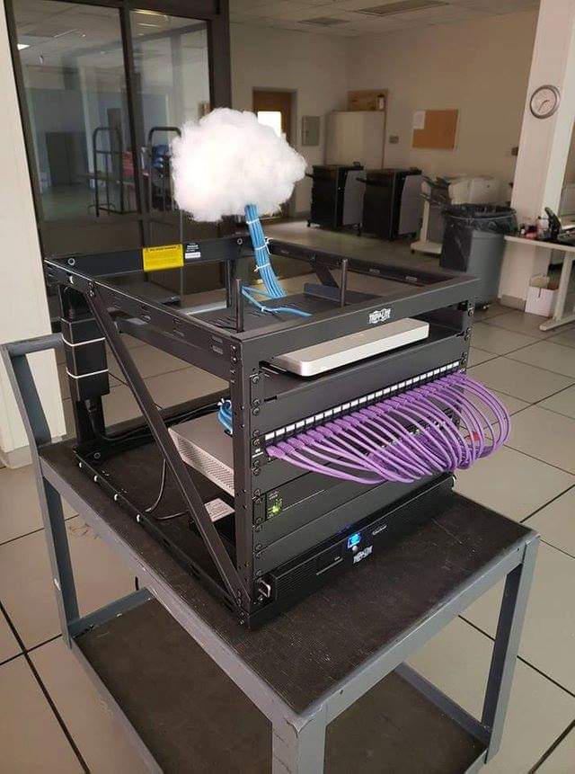 nixcraft's tweet image. Yes, this is the cloud, and yes, it is powered by Linux. Get over it. Next question, please.