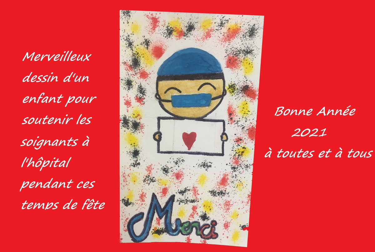 StephanBENICHOU's tweet photo. Des enfants ✏️portent nos plus beaux messages
A tout le corps médical &amp; soignants
🔴 #2021detoutcoeur ❤️
On n'applaudit plus mais sachez que vous avez toujours notre coeur entre les mains
Magnifique dessin plein de sens affiché à l'hôpital @CHUdeLyon @SamuDeLyon @FondationHCL https://t.co/itWVZTr77u
