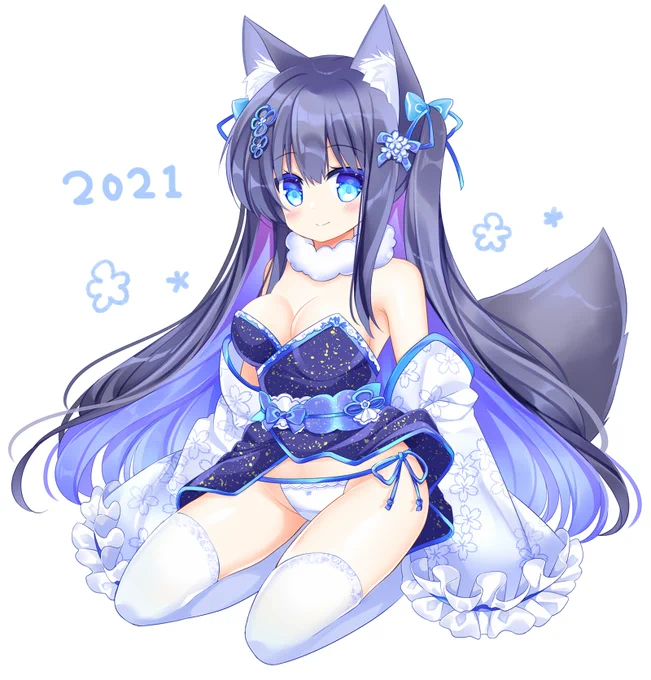 あけおめ狐っ子 