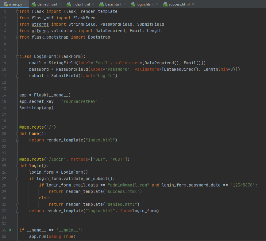 vitalelele's tweet photo. #Day61 of the #100DaysOfCode.🤯
Today I learned a lot of new things about #flaskWTF, I learned how to create #forms first manually and then through #flaskBootstrap which makes everything easier and ** magical **. 🥳💯
Do you think #Flask is the best #webFramework in #Python? 🐍 https://t.co/ja2f5okvZ7