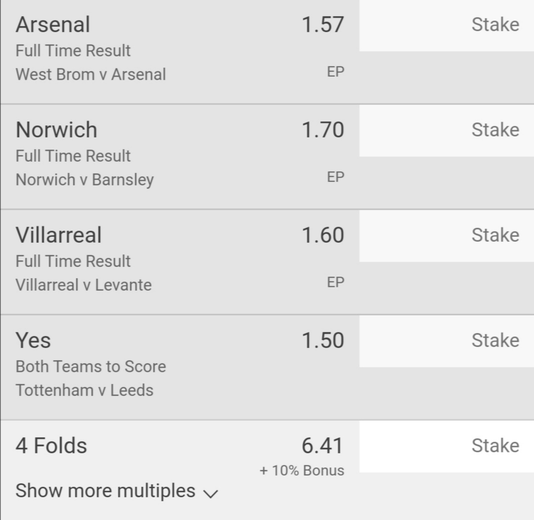 Today's tip @ 5/1.
Enjoy.
#gambleaware