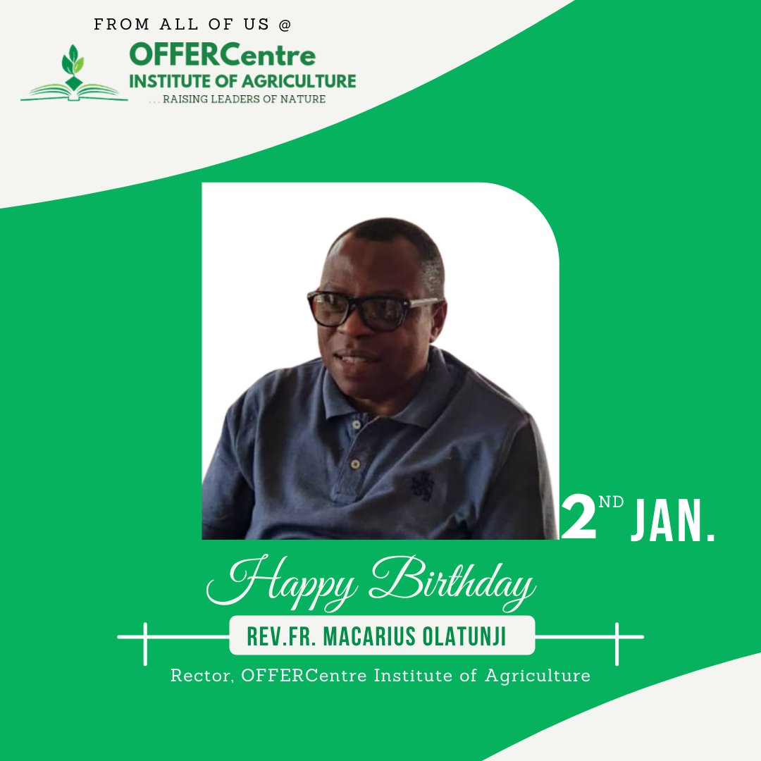 OFFERCENTRE's tweet photo. Happy Birthday to our Rector, Rev. Fr. Macarius Olatunji. https://t.co/jxAlxgfaNl