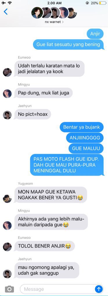 zenorys's tweet photo. taekook au

— stuck with u

Niat pamer malah menjadi petaka saat Jungkook memfoto orang asing di bandara, dengan flash kamera yang menyala. https://t.co/48ECtH3Y6K