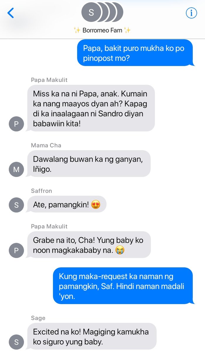 jerushagdl's tweet photo. ✨ borromeo family group chat ✨

#gameseriesau https://t.co/j4M71G6EEP