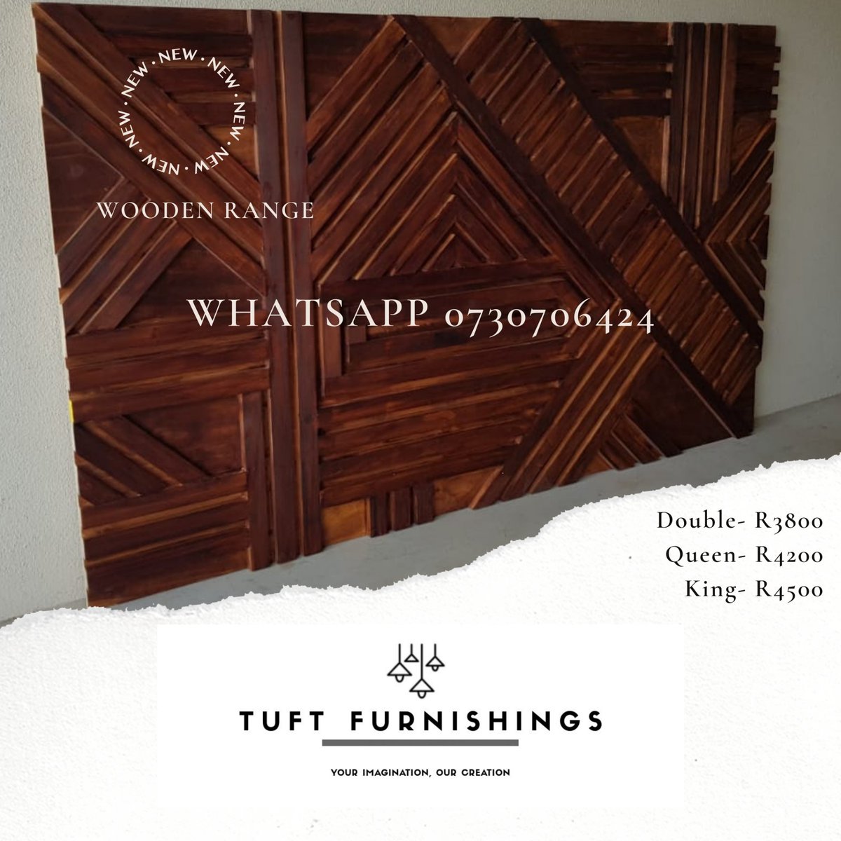 Tuft_Furnish's tweet photo. We make high end headboards at a fraction of the price. We are #TuftFurnishings WhatsApp 0730706424
#DJSBU 
#PearlThusi 
#OrlandoPirates 
#OnceAlways 
#Lockdown3 https://t.co/NBN4tRIofI