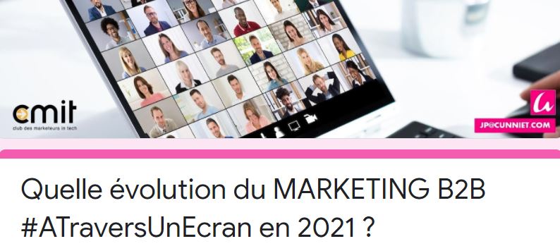 jcunniet's tweet photo. Quoi de mieux qu'une étude pour bien commencer l'année !
Avec le #télétravail, comment allons nous intégrer l'écran dans notre stratégie #marketing ?
Marketeurs à vous de répondre...
https://t.co/Tn4apKjg8D @CMITfr @JeanDenisG https://t.co/qBTj9943ze